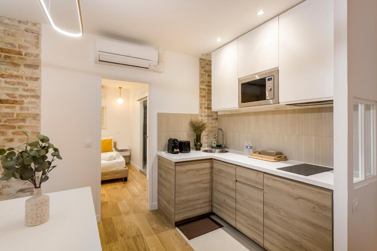 1 Bdr Bourse -Opera With Ac Aparthotel Paris Exteriör bild