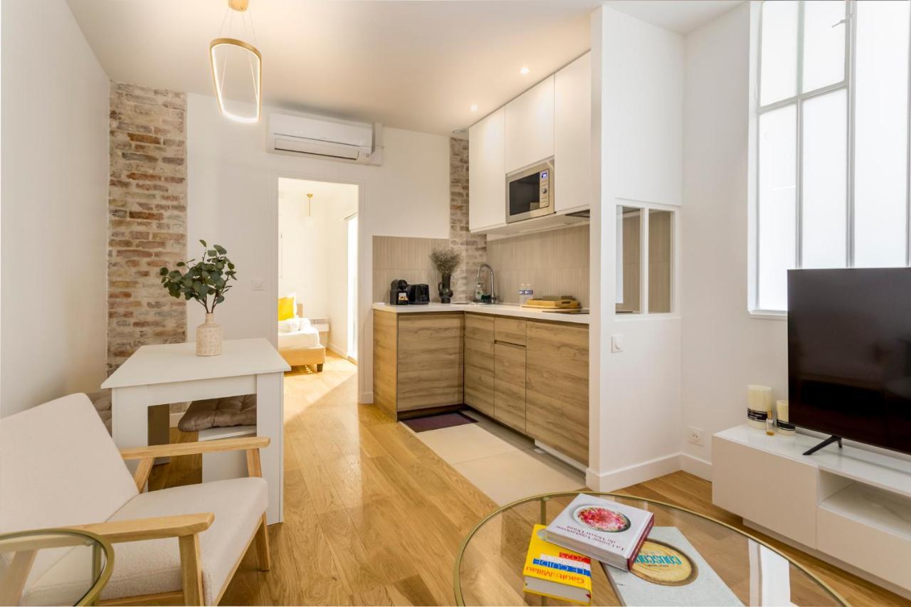 1 Bdr Bourse -Opera With Ac Aparthotel Paris Exteriör bild